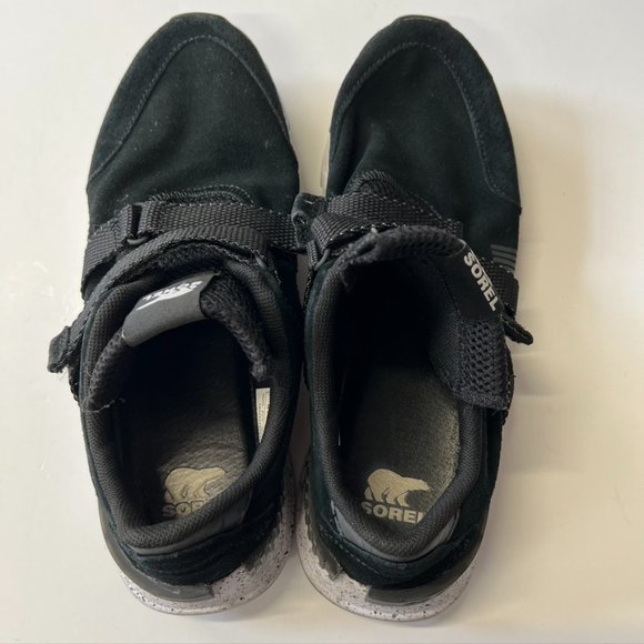 Sorel Kinetic Light Strap Sneaker black suede size 9.5 - Picture 6 of 11